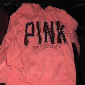 pink sweatshirt
